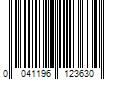 Barcode Image for UPC code 0041196123630