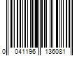 Barcode Image for UPC code 0041196136081