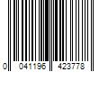 Barcode Image for UPC code 0041196423778