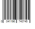 Barcode Image for UPC code 0041196740745