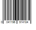 Barcode Image for UPC code 0041196914184