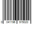 Barcode Image for UPC code 0041196915020