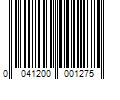 Barcode Image for UPC code 0041200001275