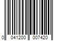 Barcode Image for UPC code 0041200007420. Product Name: 