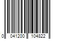 Barcode Image for UPC code 0041200104822