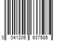 Barcode Image for UPC code 0041205637585