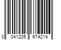 Barcode Image for UPC code 0041205674214