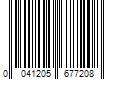 Barcode Image for UPC code 0041205677208