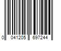 Barcode Image for UPC code 0041205697244