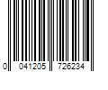 Barcode Image for UPC code 0041205726234