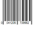 Barcode Image for UPC code 0041205739562