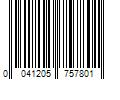 Barcode Image for UPC code 0041205757801