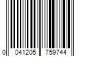 Barcode Image for UPC code 0041205759744