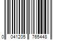 Barcode Image for UPC code 0041205765448