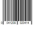 Barcode Image for UPC code 0041208020414