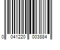 Barcode Image for UPC code 0041220003884