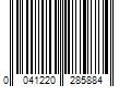 Barcode Image for UPC code 0041220285884