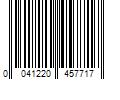 Barcode Image for UPC code 0041220457717