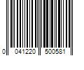 Barcode Image for UPC code 0041220500581