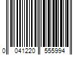 Barcode Image for UPC code 0041220555994