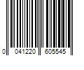 Barcode Image for UPC code 0041220605545