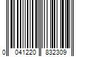 Barcode Image for UPC code 0041220832309