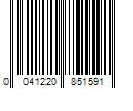 Barcode Image for UPC code 0041220851591