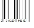 Barcode Image for UPC code 0041220983353