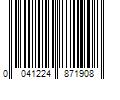 Barcode Image for UPC code 0041224871908