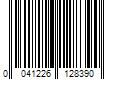 Barcode Image for UPC code 0041226128390