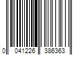 Barcode Image for UPC code 0041226386363