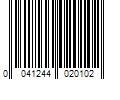 Barcode Image for UPC code 0041244020102