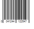 Barcode Image for UPC code 0041244122547