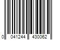 Barcode Image for UPC code 0041244430062