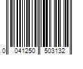 Barcode Image for UPC code 0041250503132