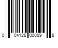 Barcode Image for UPC code 004126000098