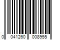 Barcode Image for UPC code 0041260008955