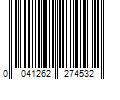 Barcode Image for UPC code 0041262274532