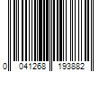 Barcode Image for UPC code 0041268193882