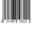 Barcode Image for UPC code 0041268198221