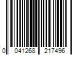 Barcode Image for UPC code 0041268217496