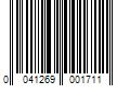 Barcode Image for UPC code 0041269001711