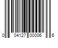 Barcode Image for UPC code 004127000066