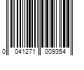 Barcode Image for UPC code 0041271009354