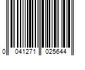 Barcode Image for UPC code 0041271025644