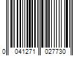 Barcode Image for UPC code 0041271027730