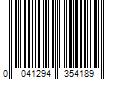 Barcode Image for UPC code 0041294354189