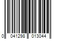 Barcode Image for UPC code 0041298013044