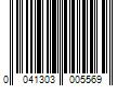 Barcode Image for UPC code 0041303005569