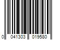 Barcode Image for UPC code 0041303019580